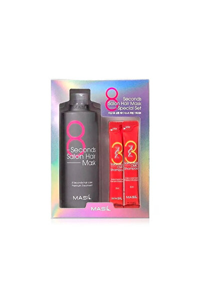 MASIL Set mască de păr pentru coafare în 8 secunde, 350ml + 2 x 8ml