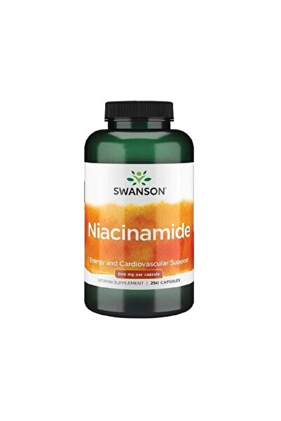 SWANSON Νιασιναμίδη 500mg 250 Κάψουλες