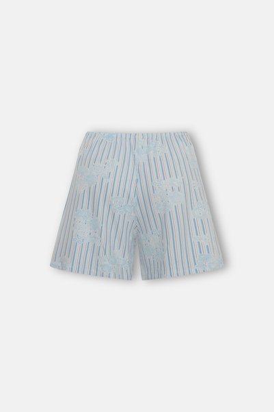SUWEN Set de pijamale cu pantaloni scurți pentru femei