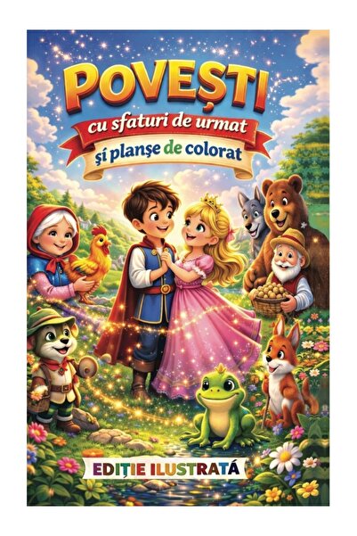 Editura Regis Povesti cu sfaturi de urmat si planse de colorat