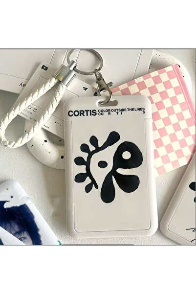 Choice 7x11cm CORTIS Card Sleeve CORTIS Card Holder Keychain Cartoon PVC Card...