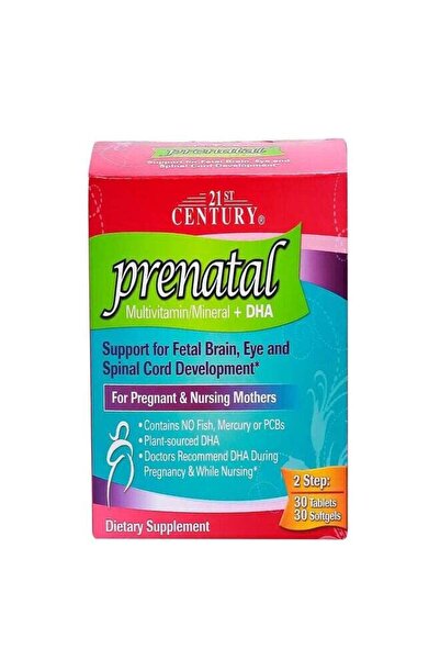 21st Century Prenatal Multivitamin + DHA 30 Tablets And 30 Softgels