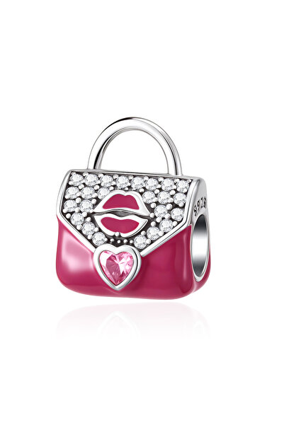 Choice15 B6075 New 925 Silver Flower Bead, Heart-Shaped Pendant Suitable for ...