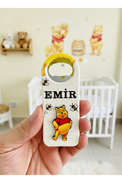 minikkoala 3 Boyutlu Kabartmalı Yeni Doğan Hediyelik Bebek Açacak Magnet- Bal...