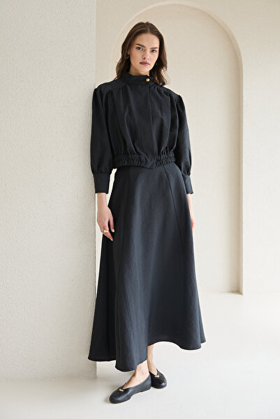 Melike Tatar Σετ με μπουφάν bomber και φούστα 32-2786