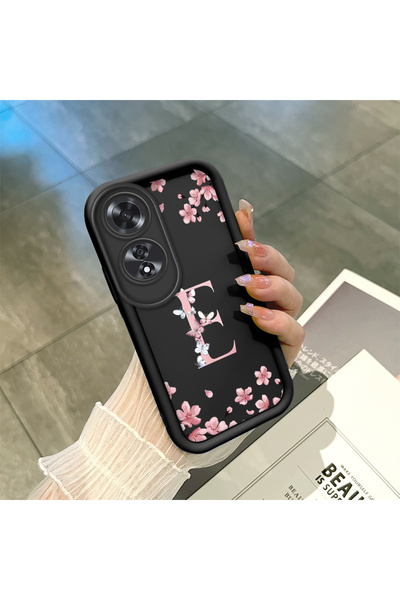 SLIMFELT Oppo A60 Uyumlu Yüksek Kalite Kullanışlı Sade Harf Kılıf, Tam Koruma...