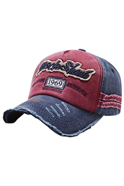 Mood Agenda Unisex Vintage 1969 Rock Sharks Κεντημένο Ρυθμιζόμενο Καπέλο Μπέι...