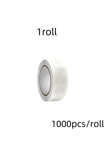 Choice10 White-1000pcs roll 1000 PCS Color Dot Label Sticker Classification M...