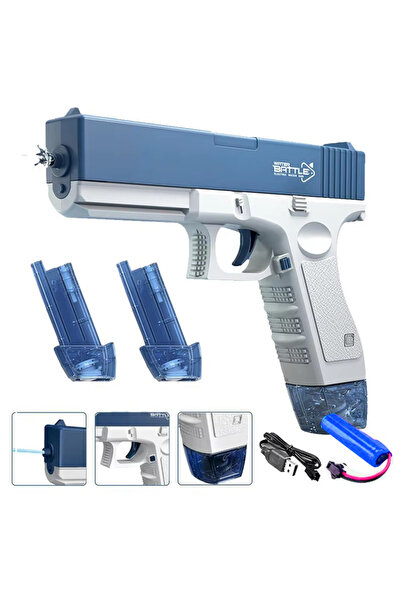 Choice blue A Electric Water Toy Portable Automatic Electric Burst Water Kids...