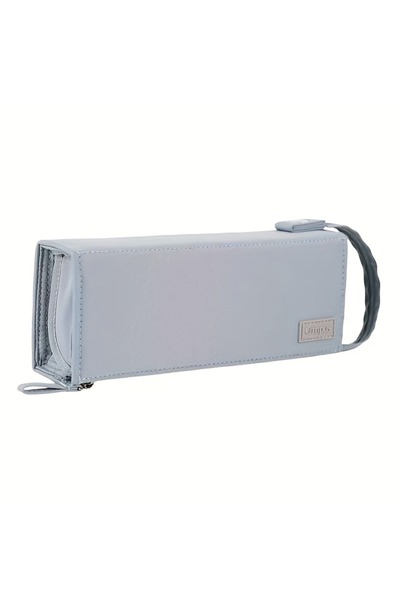 Choice1 BLUE-1pc Mega Pencil Case! 20+ Slots & Mesh Pockets. Rigid Non-Bend +...