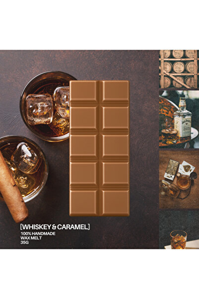 CandleJuice Whiskey & Caramel – Wax Melt – 35g