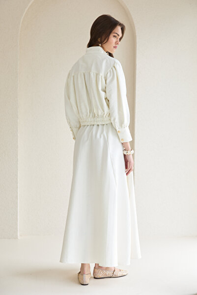 Melike Tatar Σετ με μπουφάν bomber και φούστα 32-2786