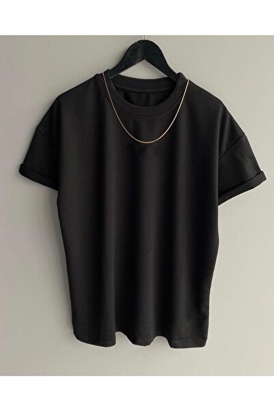 NoVibe Μπλουζάκι Unisex Oversize Basic