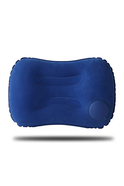 Choice blue Portable Comfortable Inflatable Pillow, Camping Pillow, Pool Pill...