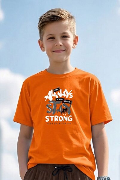 cm buseyiz Busekids Unisex Children's Multicolor Printed T-Shirt Summer
