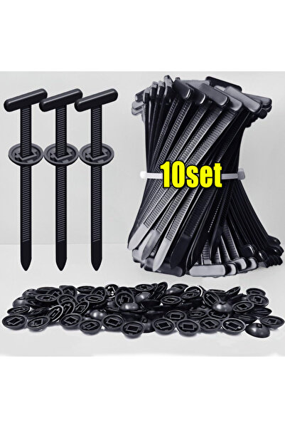 Choice3 10set(20pcs) 1000-100set Self-locking Nylon Universal Cable Tie Buckl...