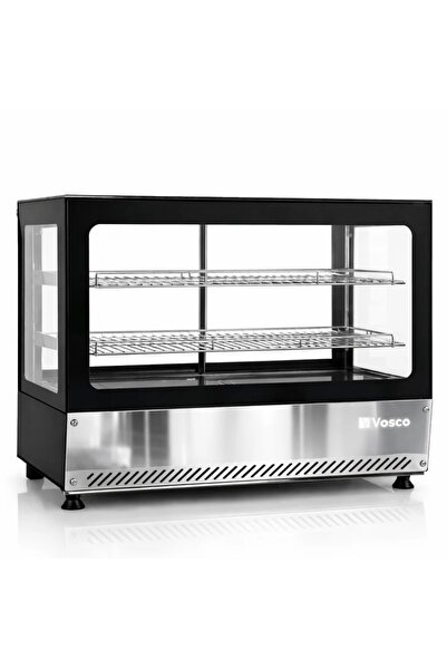 vosco 120L Tezgah Üstü Soğutmalı Vitrin Dolabı - Panoramik Camlı