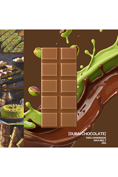 CandleJuice Dubai Chocolate – Wax Melt – 35g