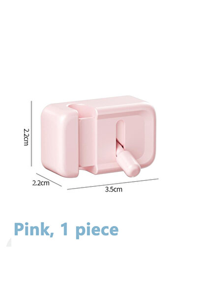 Choice8 Pink 1 piece Cable Management Clip For Desk - Simple No-Drill Edge-Mo...