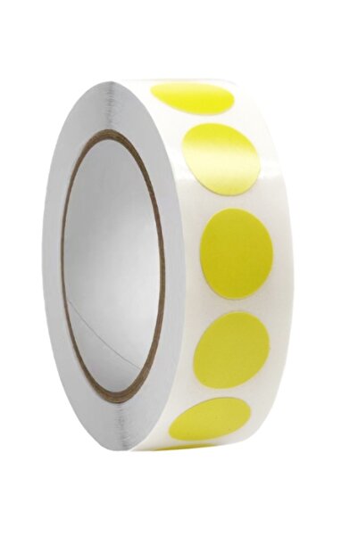 Choice11 yellow-1000pcs roll 1000 PCS Color Dot Label Sticker Classification ...