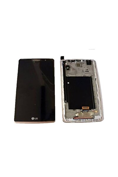 LG G4 Stylus H540 Uyumlu Çıtalı Gold LCD Dokunmatik Ekran
