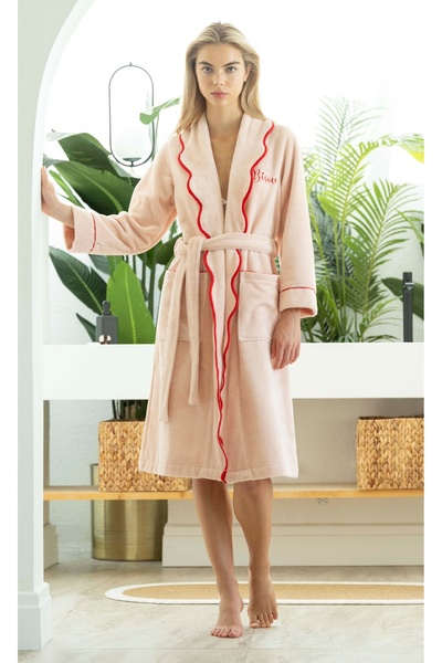 Motif Mağaza Γυναικείο Σετ Μπουρνούζι/Ρόμπα Bisous Boneli