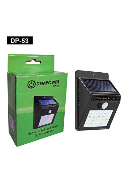 KÜÇÜK HAZİNE Sensörlü Güneş Enerjili Led Lamba