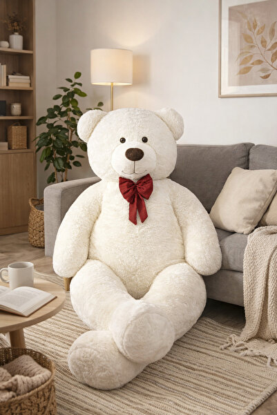 Özgüner Oyuncak 170160 Büyük Boy Peluş Ayıcık - Oda Dekoru ve Hediyelik Peluş