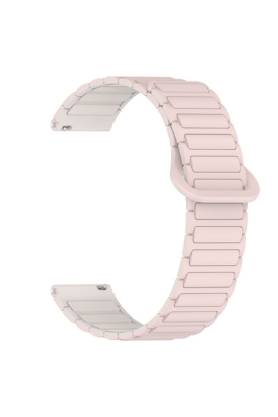 Lumaudio Λουράκια σιλικόνης 22 χιλιοστών για έξυπνα ρολόγια με μαγνητικό κούμ...