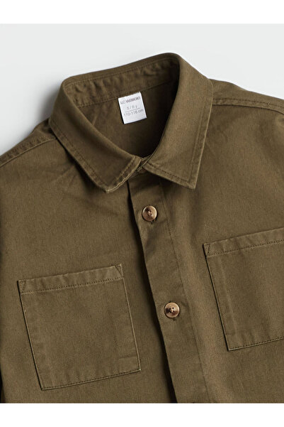 LC Waikiki Gabardine Boy's Shirt