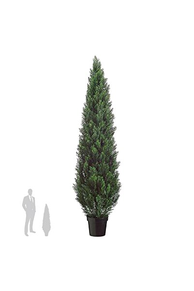 Roberto Rossi Planta artificiala Conifer 120 cm cu protectie UV