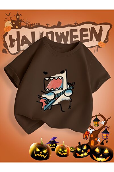 Toum Rock'N' Domo Graphic Printed Unisex Oversize T-Shirt