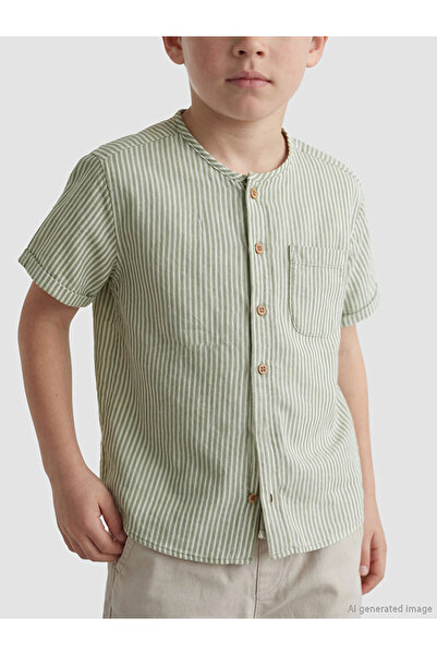 LC Waikiki Striped Boy's Shirt
