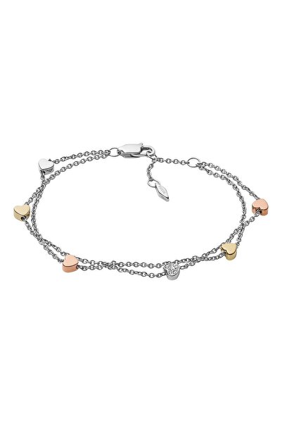 Fossil Σάτον Γυναικείο Βραχιόλι JF02854998