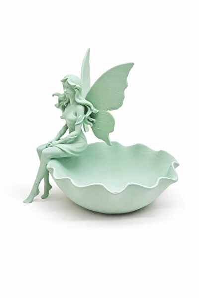 perim3d Jewelry Organizer with Green Fairy Figure – Decorative Ring & Accesso...