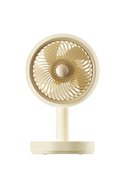 Asonic AFN22 Krem 500mAh 3 Hız Kademeli Masaüstü Usb Fan