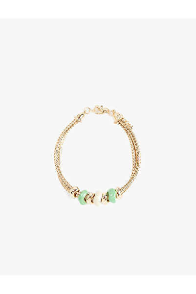 Koton Chain Bracelet with Stone Detail