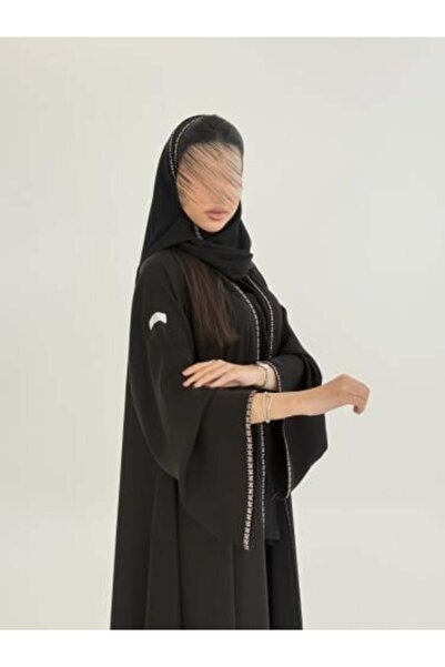 aljmal alraqi abaya عباية سلطانه بقماش انترنت كويتي بتطريز ناعم نود