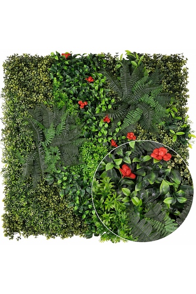Roberto Rossi Gradina verticala din plante artificiale 1mp model design V47 p...