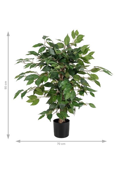 Roberto Rossi Copac artificial H90cm Ficus benjamina cu 462 frunze