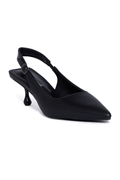 Geoomnii Mid Heel Mules for Women – Stylish Backless Slip-On Heels for Office...