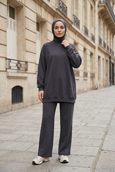 Zeneva Collection 2 Thread Plain Oversize Hijab Set 5600