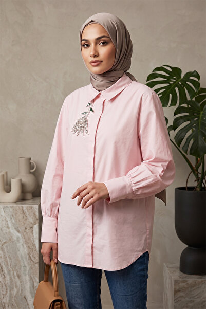 Missemramiss قميص ميسيمراميس بنفسجي 5223 وردي