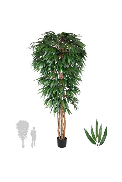 Roberto Rossi Copac artificial H210cm Ficus longifolia cu 1170 frunze
