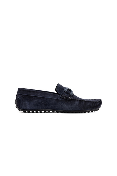 John May Men's Classic Shoes Og-531 Dark Navy Suede