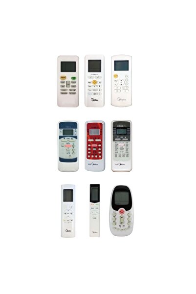 Midea Telecomanda KS-MD01V universala pentru modele de aer conditionat MIDEA, modelele din poza