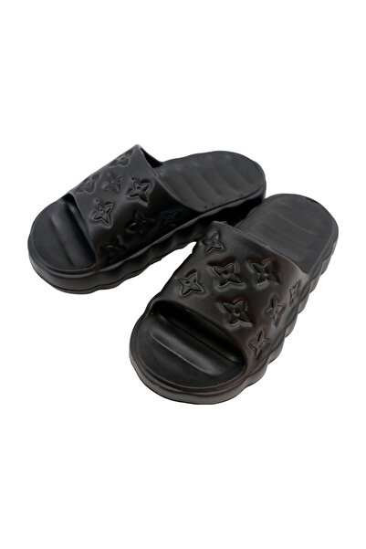 OEM Γυναικεία χαρούμενη παντόφλα, με σόλα πλατφόρμα, ανάγλυφες λεπτομέρειες, ...