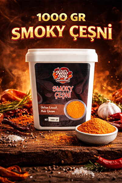 chef's new joy professional Smoky Çeşni 1000 gr (isli çeşni)
