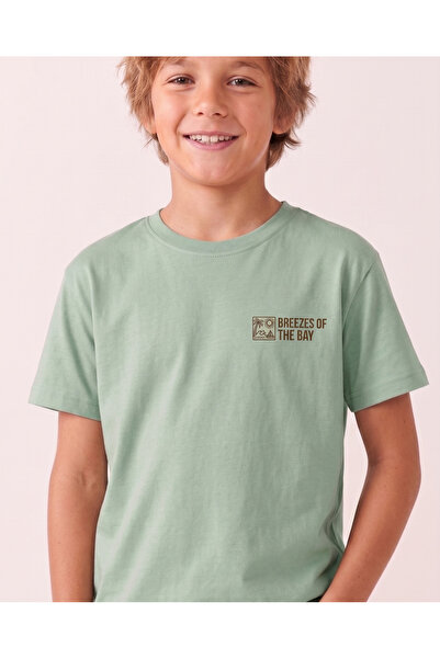 HAKNUR Erkek Çocuk T-shirt - %100 Pamuk Örme 2 İplik - 9-10-11-12 Yaş Bedenli