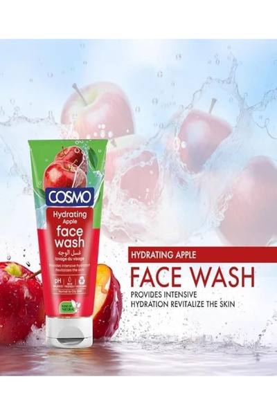 Cosmo غسول وجه مرطب بالتفاح - لجميع أنواع البشرة 150 مل